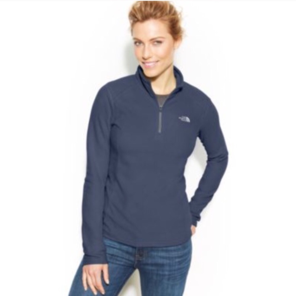 The North Face TKA100 Glacier 1/4 zip fleece